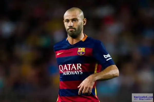 Barca Midfielder, Javier Mascherano, Sentenced To 1-Year In Prison For Tax Fraud